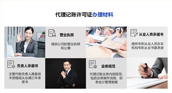 代理记账许可证