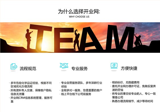 危险化学品经营许可证